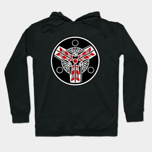 Hinomaru Ogi Mitsuya  Chigaiya Crest Hoodie